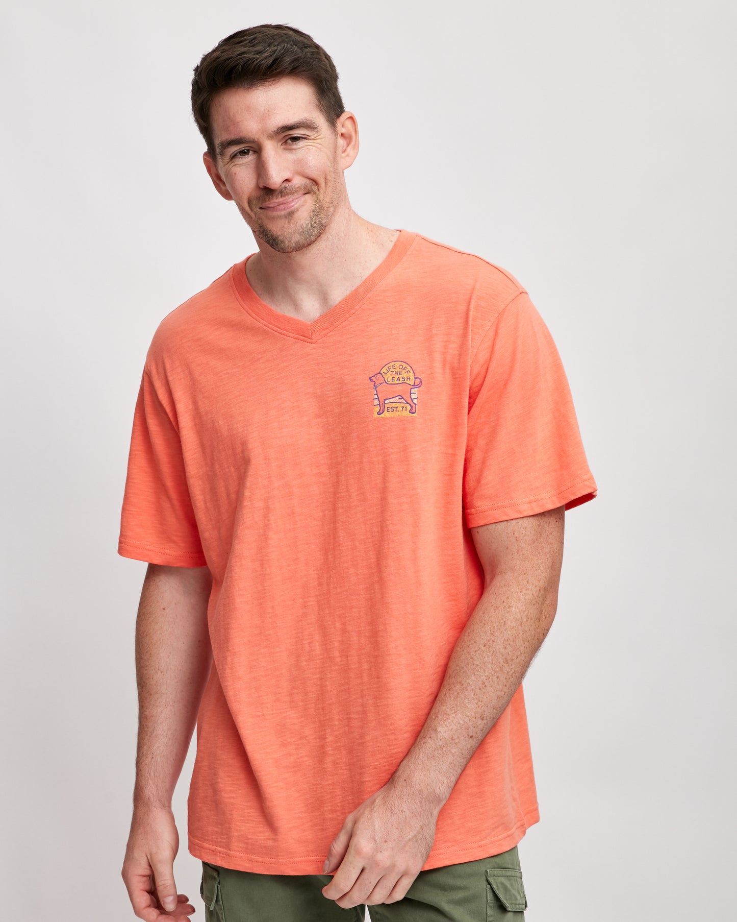 Mens Let The Sunshine In Shortsleeve Tee