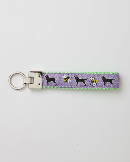 Bumble Bee Dog Key Chain