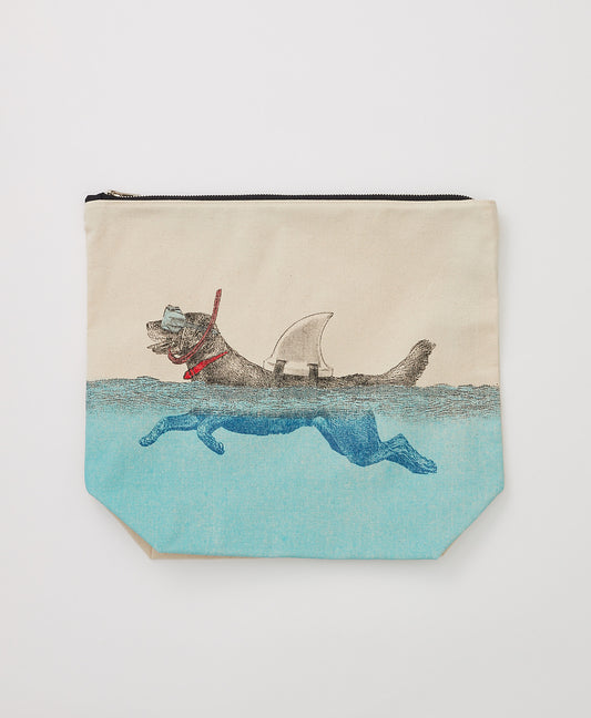 Shark Dog Project Bag