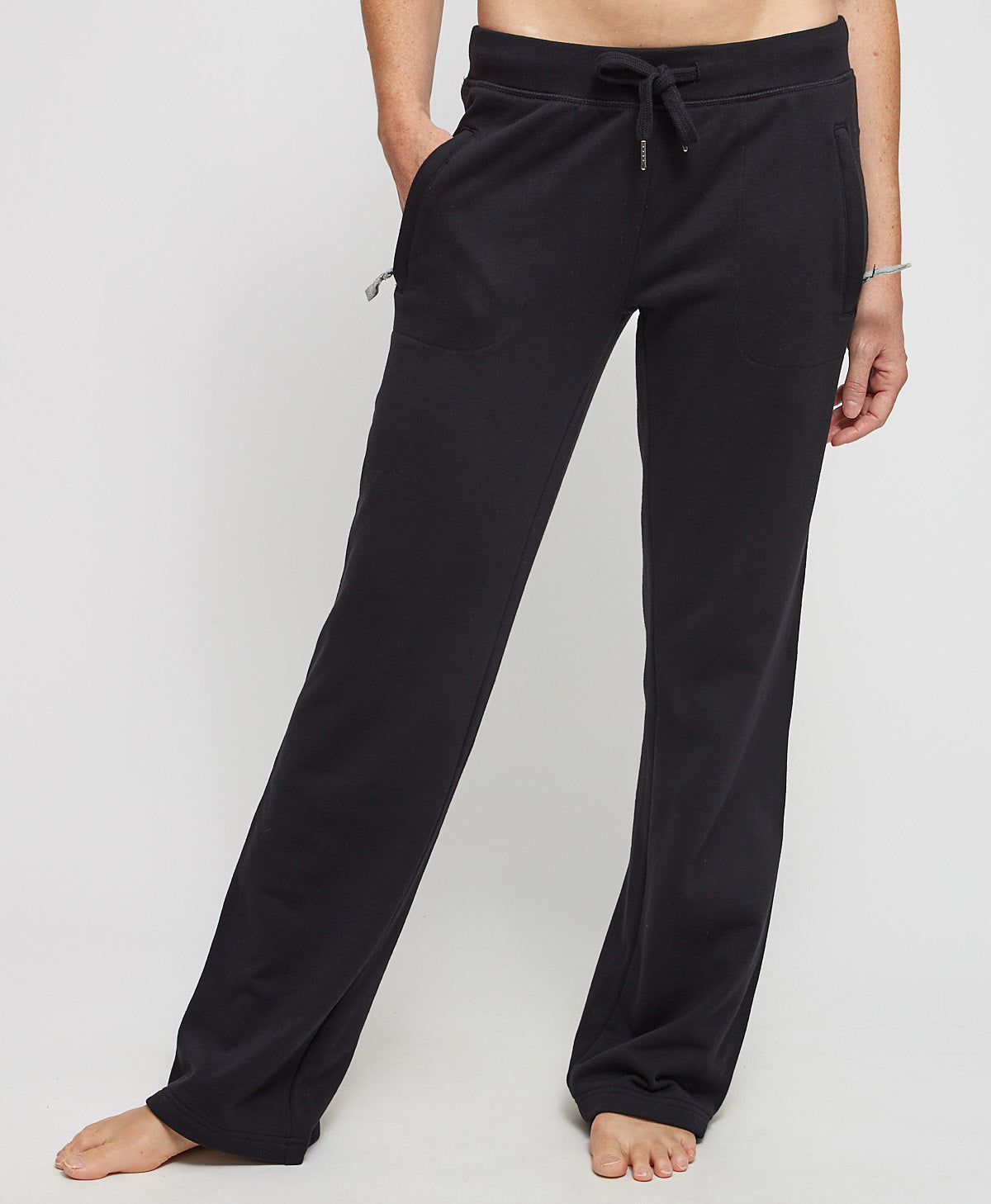 French Terry Wide Leg Pant