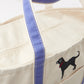 Large Boat Tote With Zipper